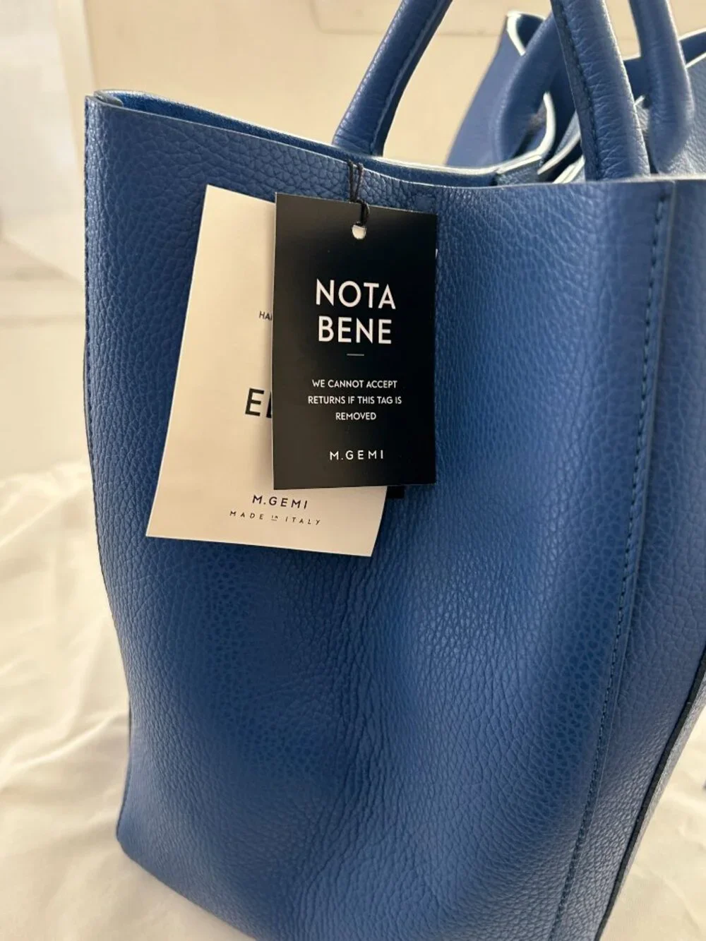 NWT Elena Grande Tote by M Gemi